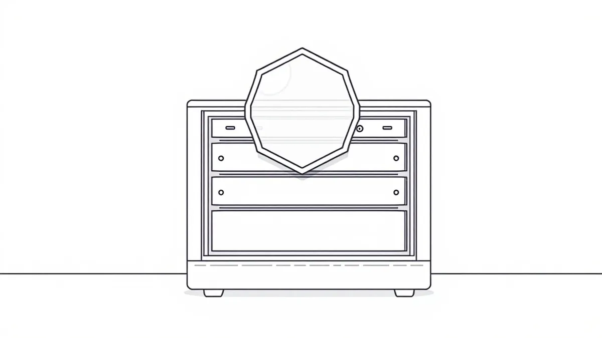 Illustration: A sleek white server chassis sits on a clean desk, its front panel blank.